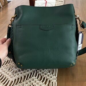 Green Leather Women's Bag
